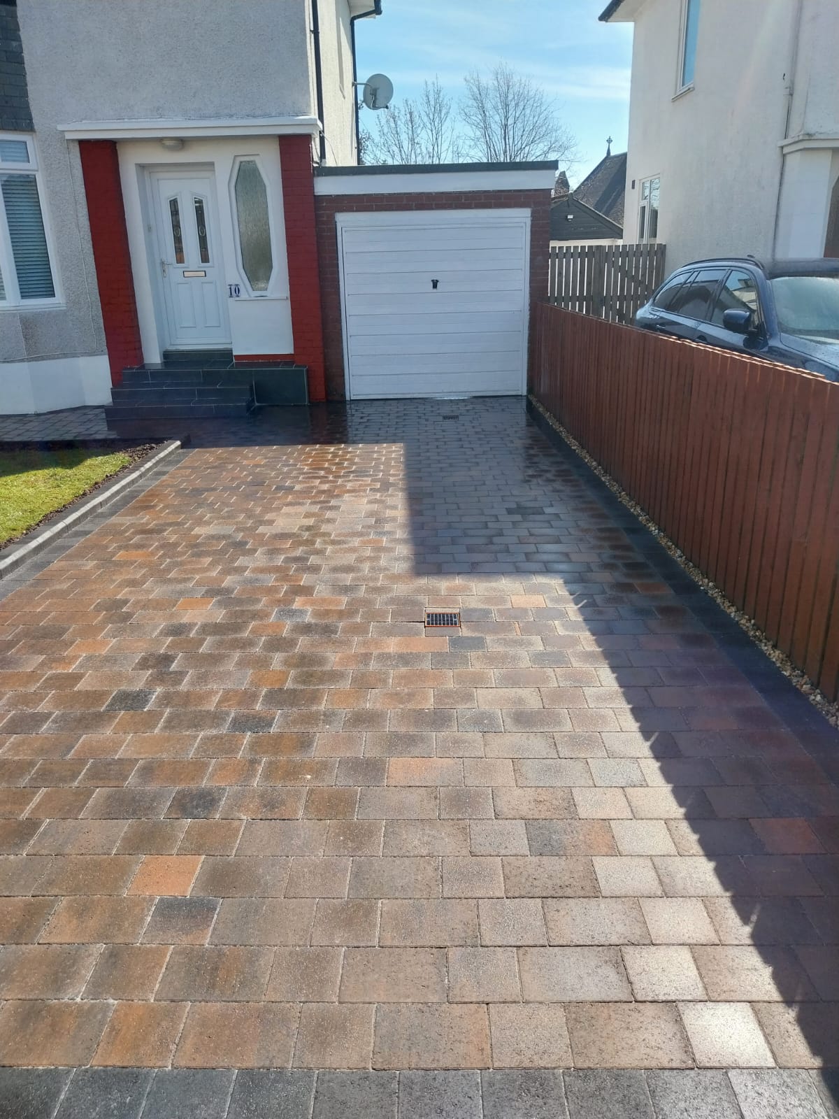Patio landscaping Paisley
